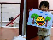 Yêu con - Con gái mẫu giáo đi học về liền khoe bức tranh vẽ tặng mẹ, nhìn thấy nội dung người mẹ sợ toát mồ hôi