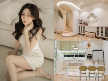 Hotgirl Cần Thơ dành 12 năm tích góp tiền xây nhà tầng 80m² đẹp như lâu đài, nhìn căn bếp ai cũng xuýt xoa