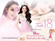 Đẹp - Hoa hậu Thanh Thủy: Tuổi 18 và hiện tại đều khát khao và đam mê được cống hiến