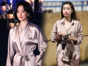 Thời trang - Mặc đẹp có tiếng, Song Hye Kyo và Đỗ Mỹ Linh vẫn vướng tranh cãi khi diện "đồ ngủ" đến nơi đông người