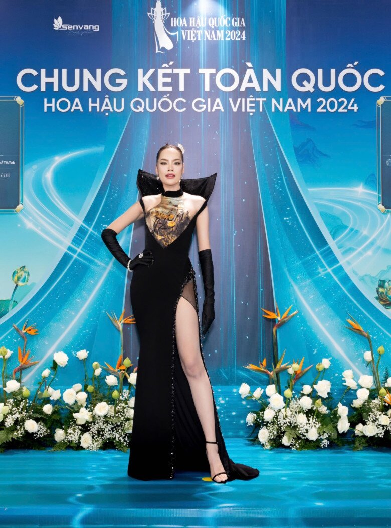 Hoa hậu Lê Hoàng Phương.