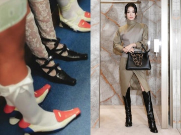Những xu hướng giày đặc sắc nhất Tuần lễ thời trang 2025, có lạ và cũng có quen