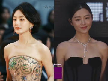 Dàn sao mặc đầm xuyên thấu, váy khoét ngực trên thảm đỏ