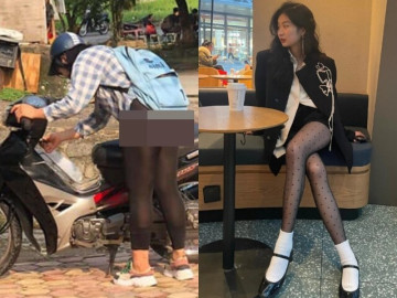 “Đỏ mặt” trước cảnh chị em mặc quần tất phản cảm đi chợ, phụ nữ thanh lịch không bao giờ mắc những lỗi này