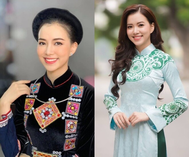 Hình ảnh Hà Thanh Vân tại cuộc thi Hoa hậu Việt Nam 2018. Cô gái dân tộc Tày năm ấy đã đem đến nhiều sự khác biệt, lọt Top 15 chung cuộc.