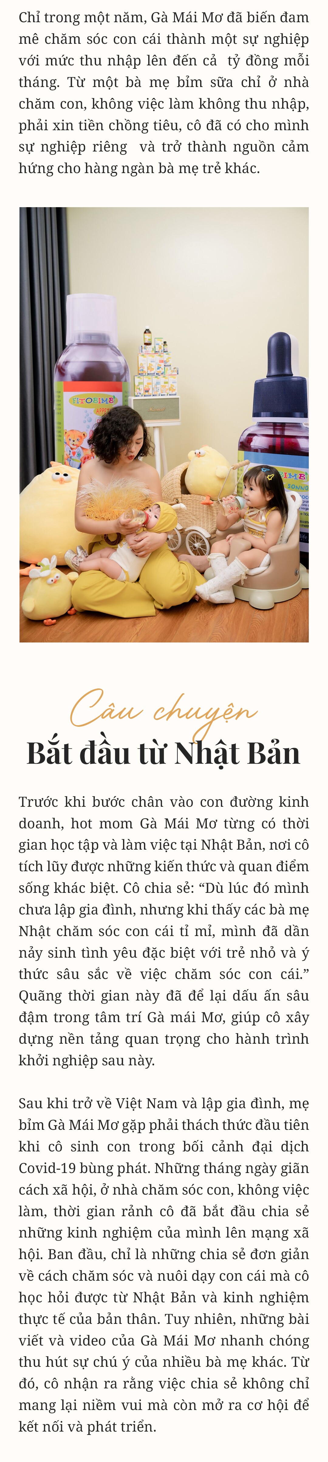 Khám phá hành trình của Gà Mái Mơ vừa chăm con nhỏ vừa theo đuổi đam mê và sự nghiệp - 4