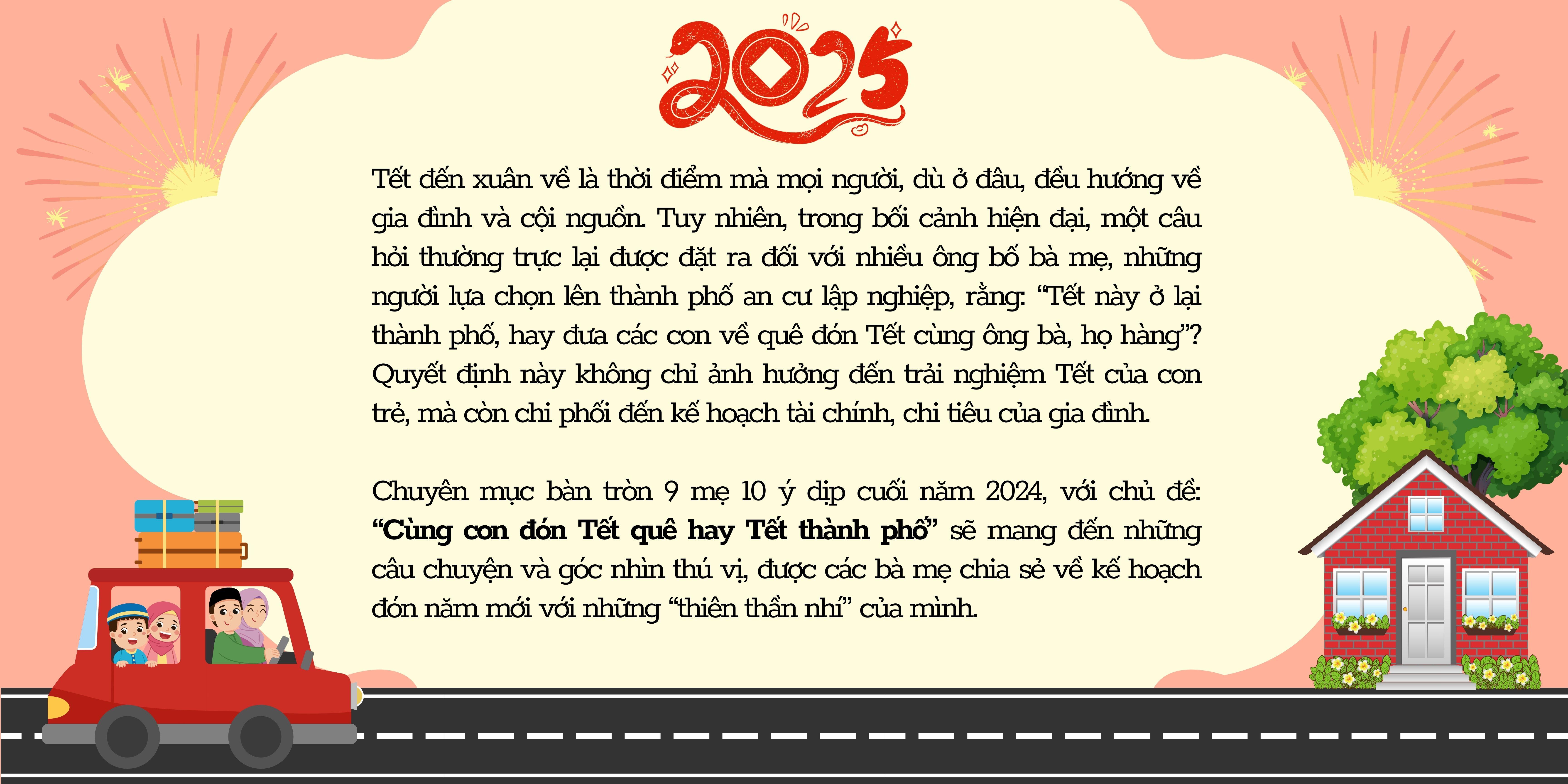 9 MẸ 10 Ý chuyện “Cho con về quê hay ở lại đón Tết thành phố” - 3