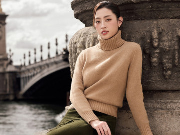 Lương Thùy Linh liên tục diện đồ hàng hiệu trên phố Paris, London