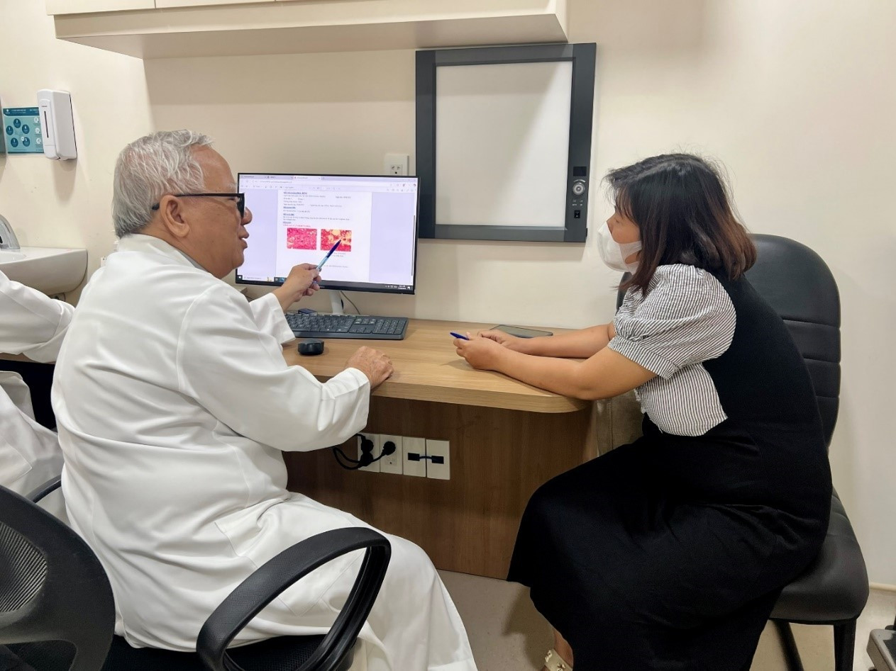 Nhờ được chẩn đoán, điều trị đúng bệnh, sức khỏe của mẹ con thai phụ đã bình phục tốt