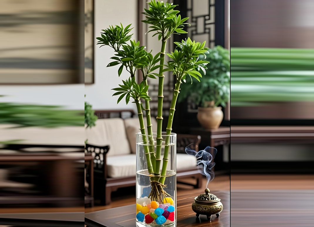 Cây trúc phú quý dễ trồng, dễ chăm sóc, thích hợp trang trí trong nhà và làm quà tặng ý nghĩa. Ảnh: Baidu