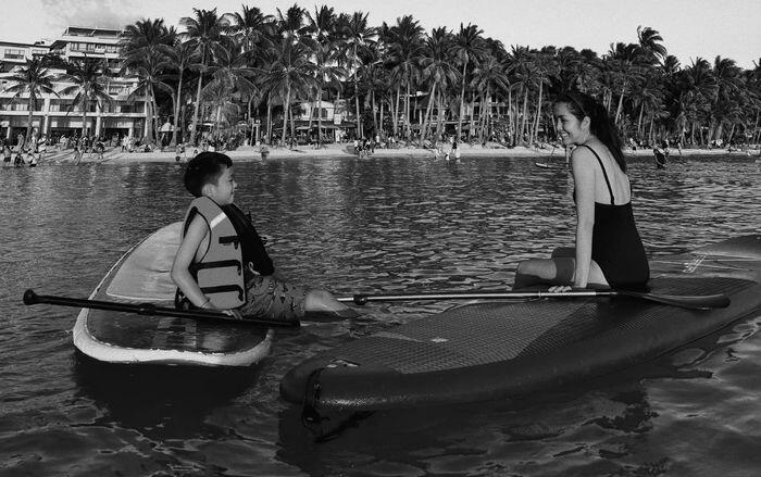 Cô chia sẻ những khoảnh khắc đời thường bên gia đình.