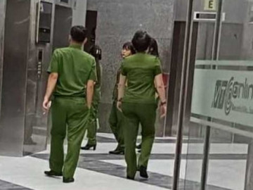 Công an Hà Nội đang làm việc với Shark Bình