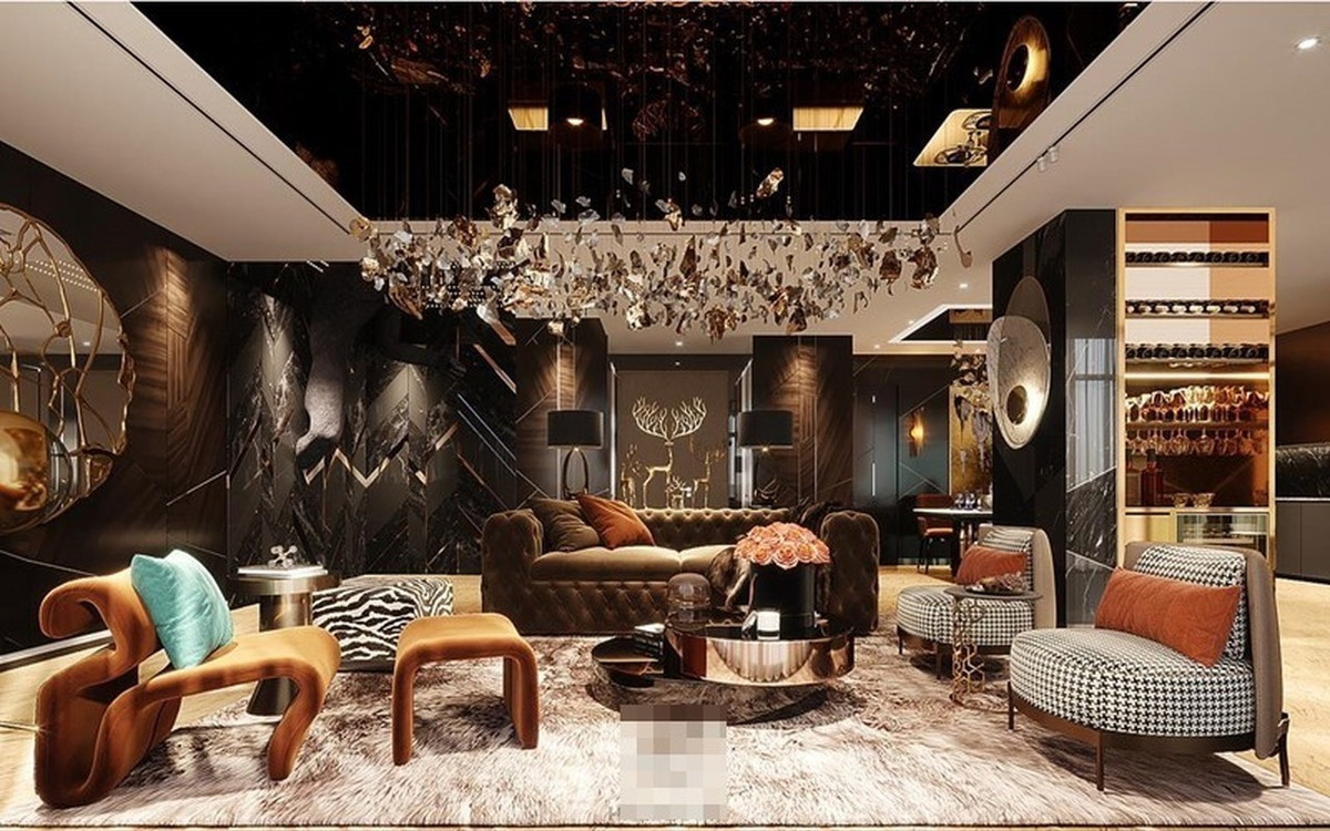 Cận cảnh penthouse 80 tỷ của Ngân 98 trước khi vướng vòng lao lý - 4