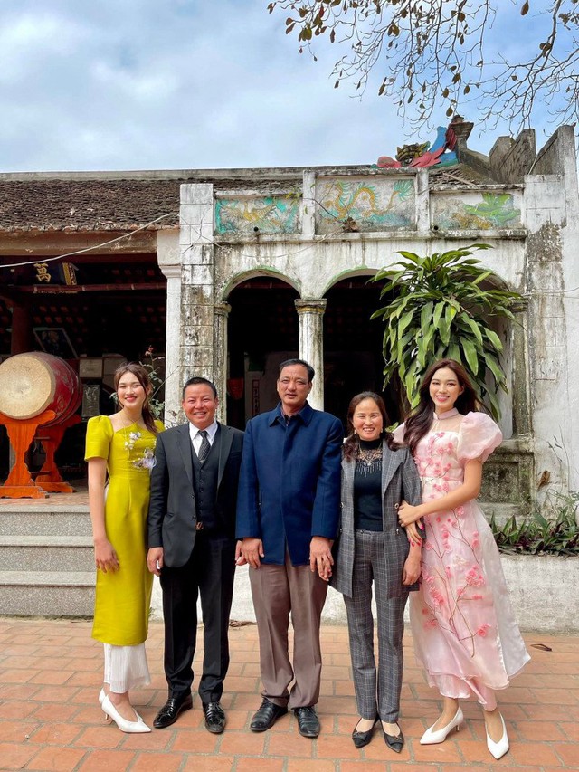 Gia đình hạnh phúc của Đỗ Thị Hà.
