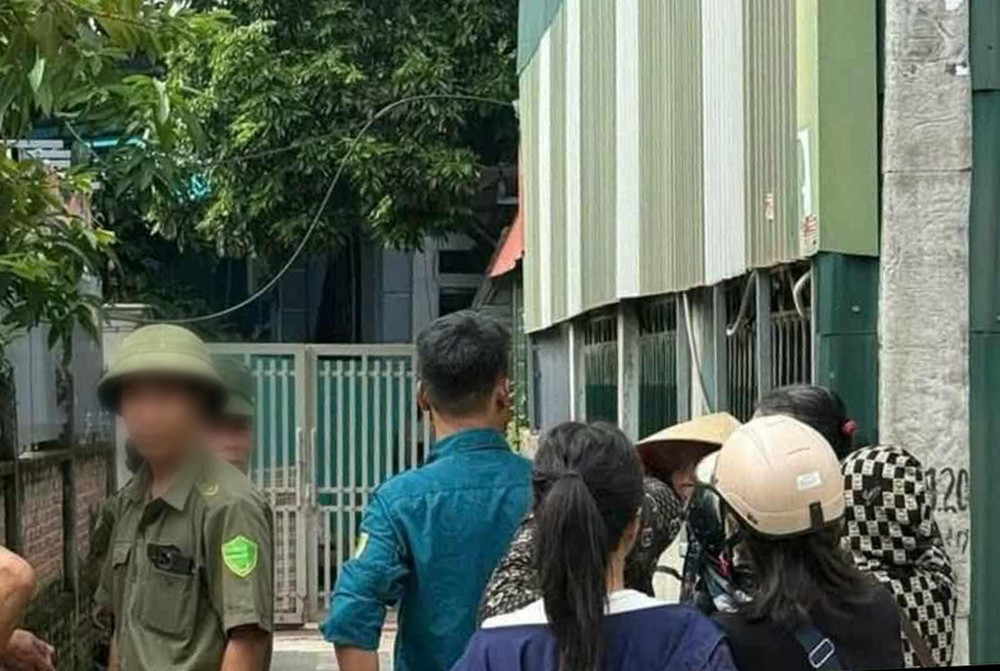 Hiện trường nơi xảy ra vụ việc thương tâm. Ảnh: BHN