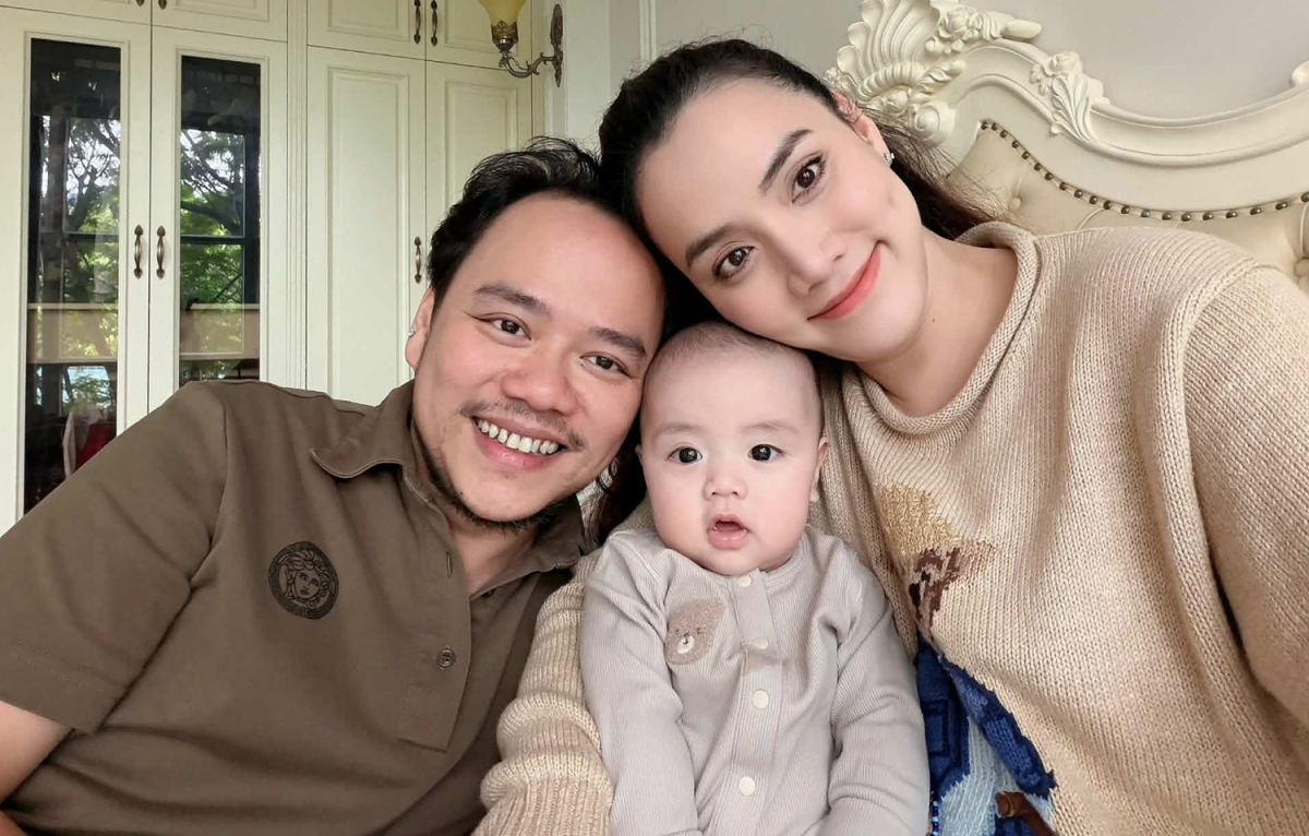Con thứ ba kháu khỉnh của Trang Nhung và chồng đạo diễn - 1