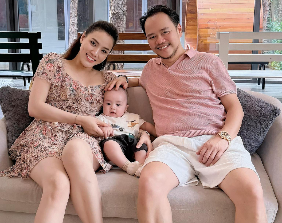Con thứ ba kháu khỉnh của Trang Nhung và chồng đạo diễn - 3