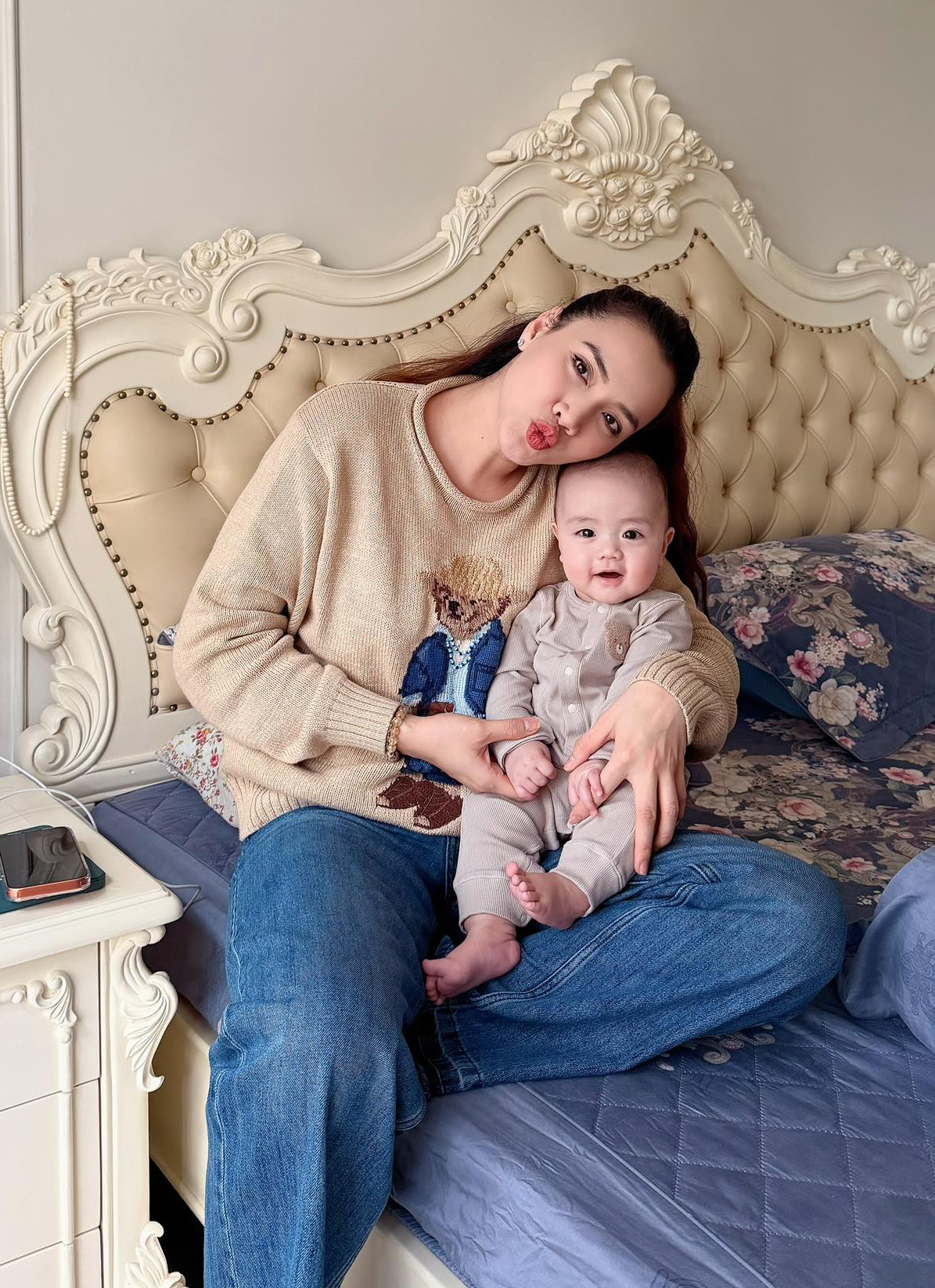 Con thứ ba kháu khỉnh của Trang Nhung và chồng đạo diễn - 7