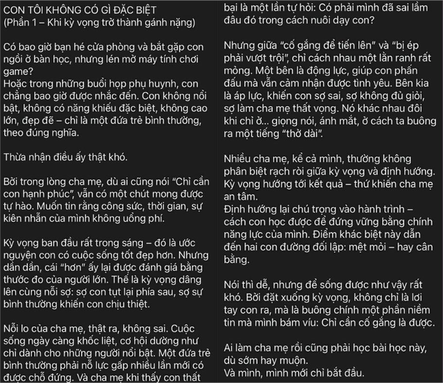 BTV Đan Lê chia sẻ về hành trình buông bỏ những kỳ vọng đặt lên con - 5