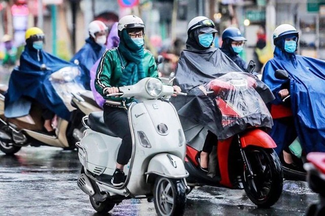 Miền Bắc trời lạnh kèm mưa rải rác.