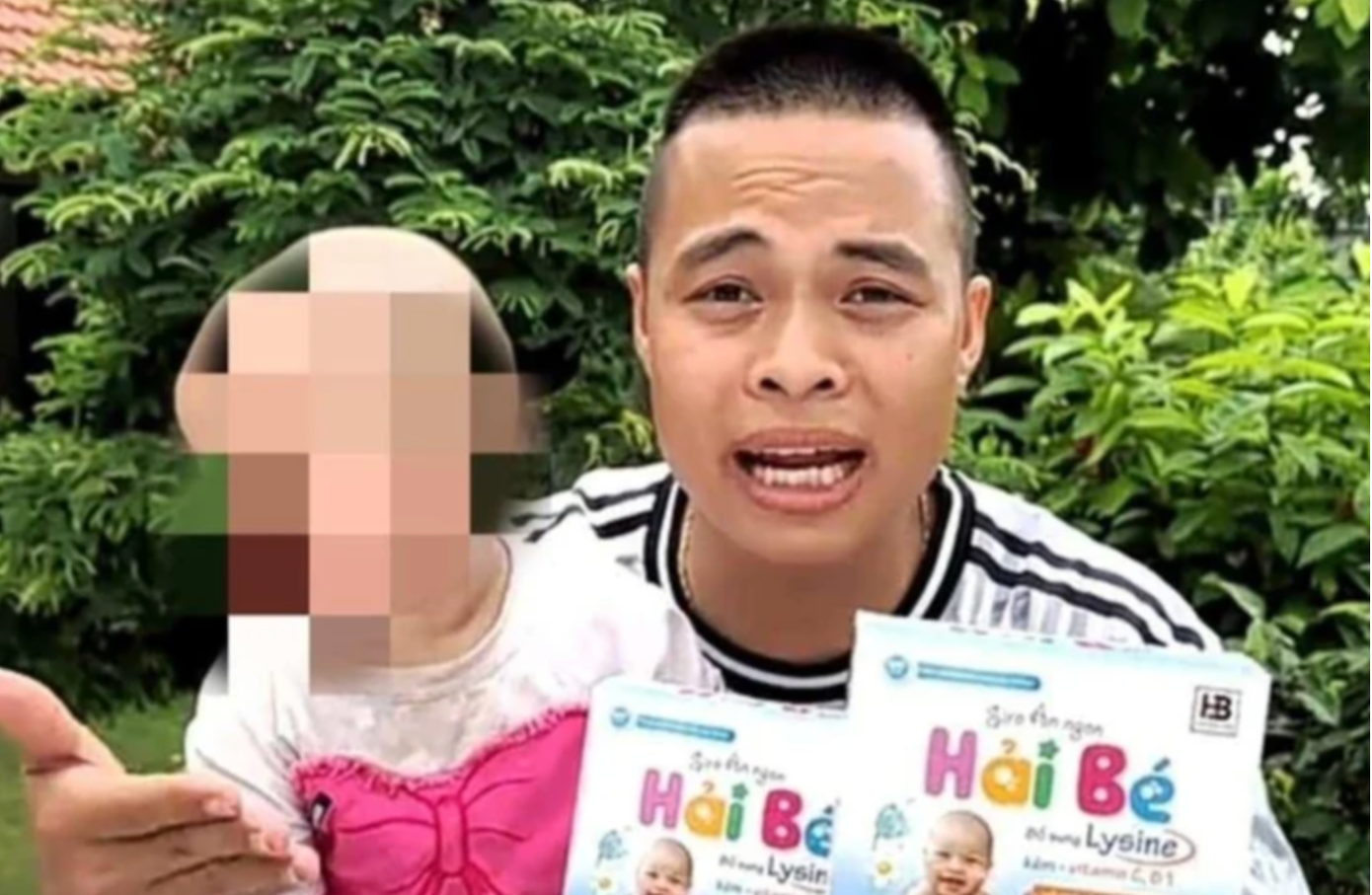 Siro ăn ngon Hải Bé là một trong những sản phẩm bán trên kênh Gia đình Hải Sen.