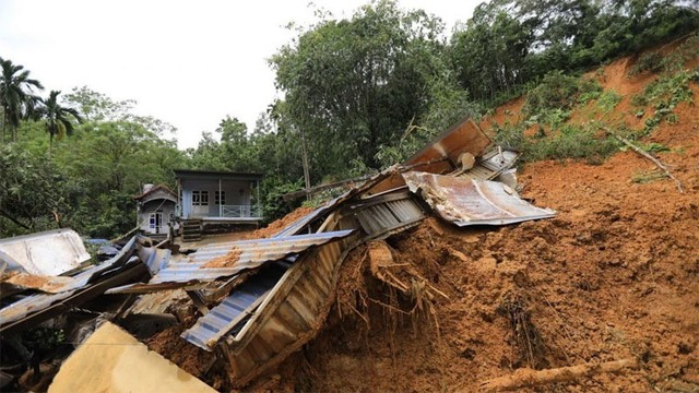 Nguy cơ cao lũ quét, sạt lở đất ở nhiều xã phường Trung Bộ.
