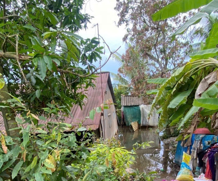 Hiện trường vụ 2 mẹ con ở Đồng Tháp tử vong nghi bị điện giật chết.