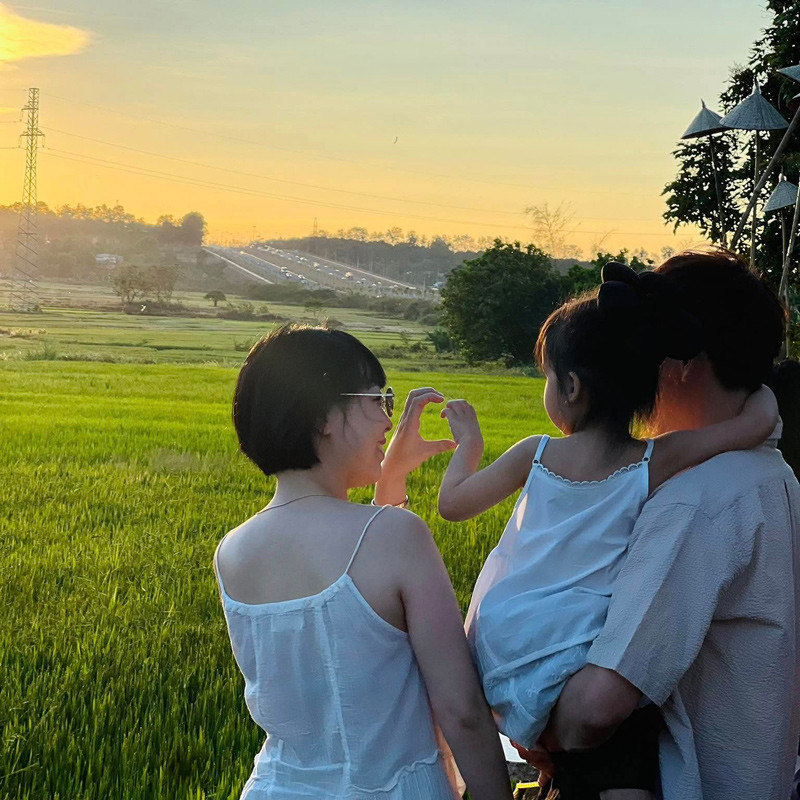 Tổ ấm nhỏ hạnh phúc là nơi Hương luôn muốn trở về