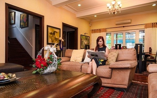 Bên trong biệt thự 800m2 của amp;#34;nữ hoàng ảnh lịchamp;#34; Hiền Mai - 7