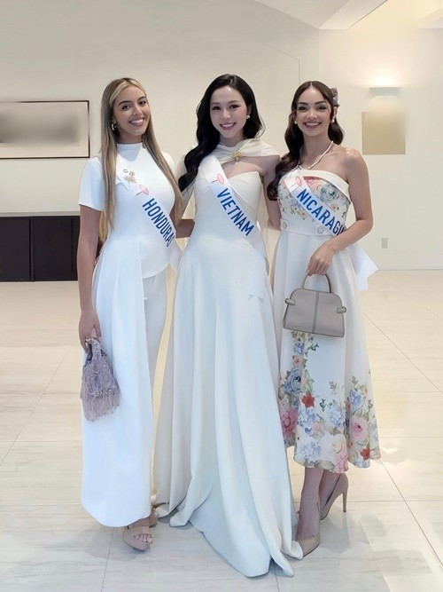 Kiều Duy đẹp ngọt ngào ở Miss International 2025 - 3