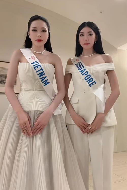 Kiều Duy đẹp ngọt ngào ở Miss International 2025 - 5