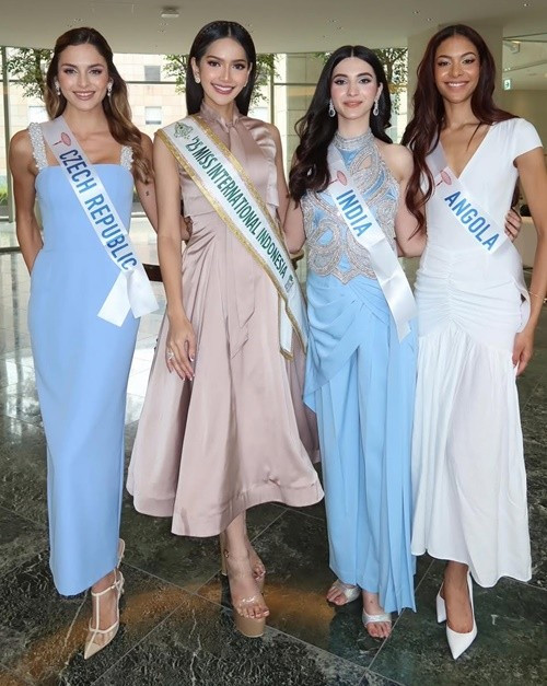 Kiều Duy đẹp ngọt ngào ở Miss International 2025 - 10