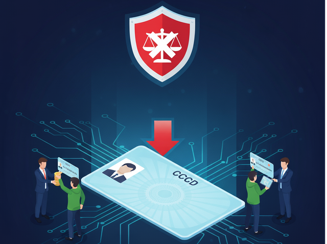 Từ 15/12, hành vi cầm cố, cho thuê thẻ căn cước công dân bị phạt đến 10 triệu đồng.