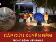 Clip Eva - Xuyên đêm cứu người trong bệnh viện ngập sâu ở Diên Khánh