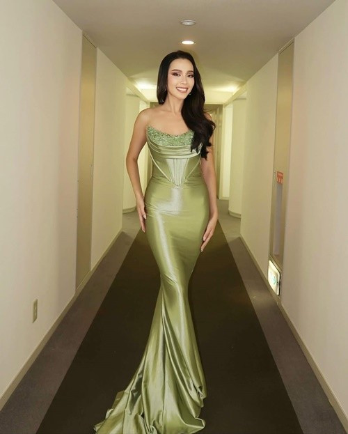 Allyson Ee - đại diện Myanmar xếp thứ 3 trong bảng dự đoán lần thứ 6 của Missosology về cuộc thi Miss International 2025. Ảnh: Instagram Allyson Ee.