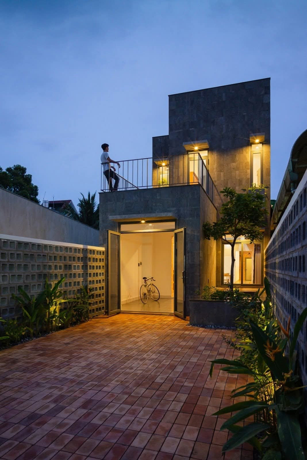 Mẫu nhà nhỏ cho người thích phong cách thô mộc - 2