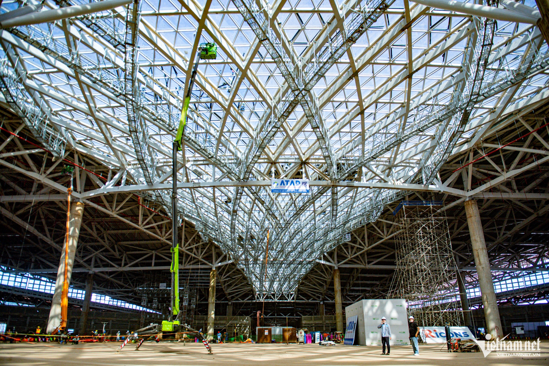 Bên trong nhà ga hình bông sen nghìn tỷ của sân bay Long Thành - 4