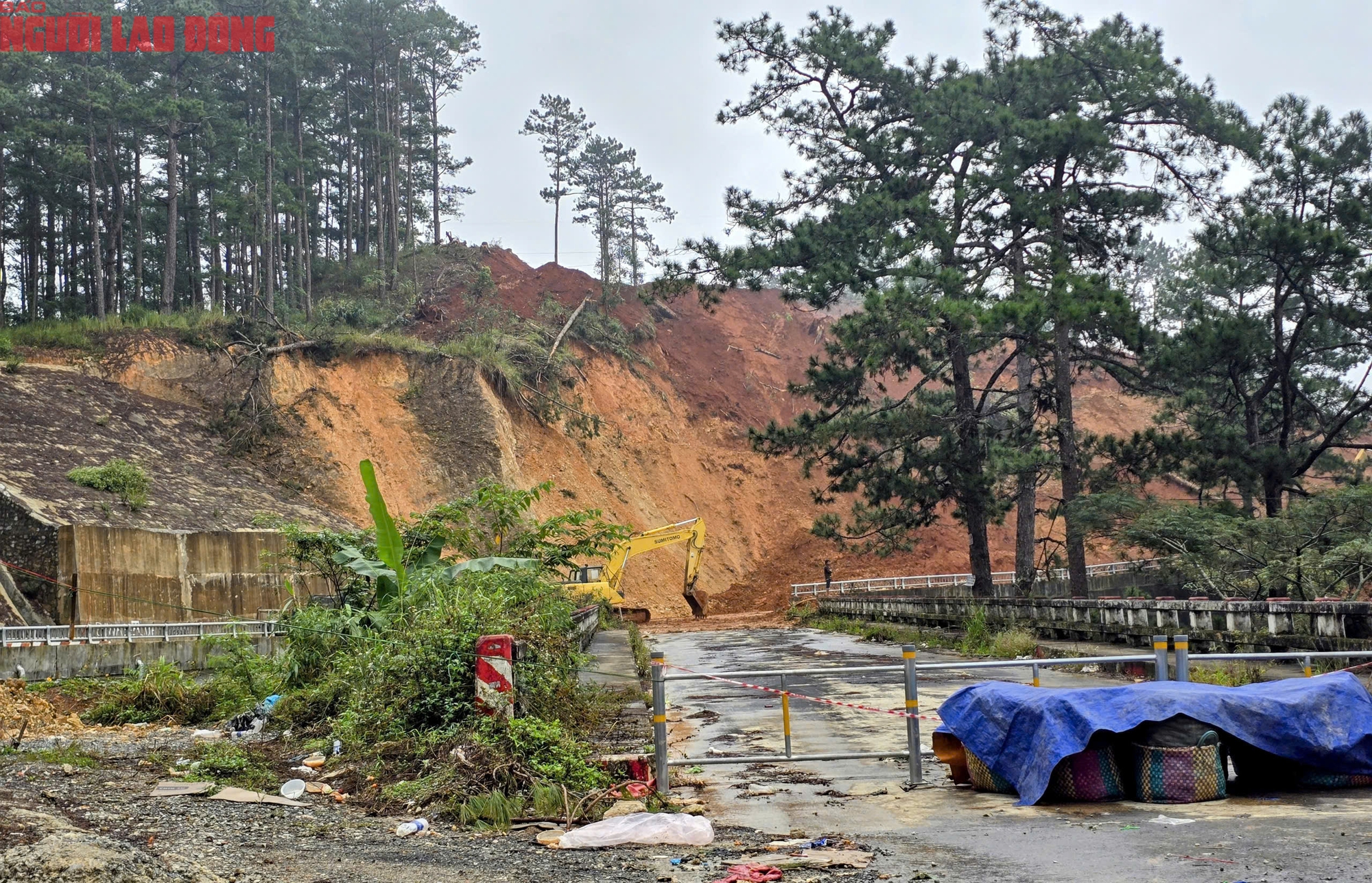 Hiện trạng đèo Damp;#39;ran nối Lâm Đồng - Khánh Hoà sau gần 1 tháng sửa chữa - 5