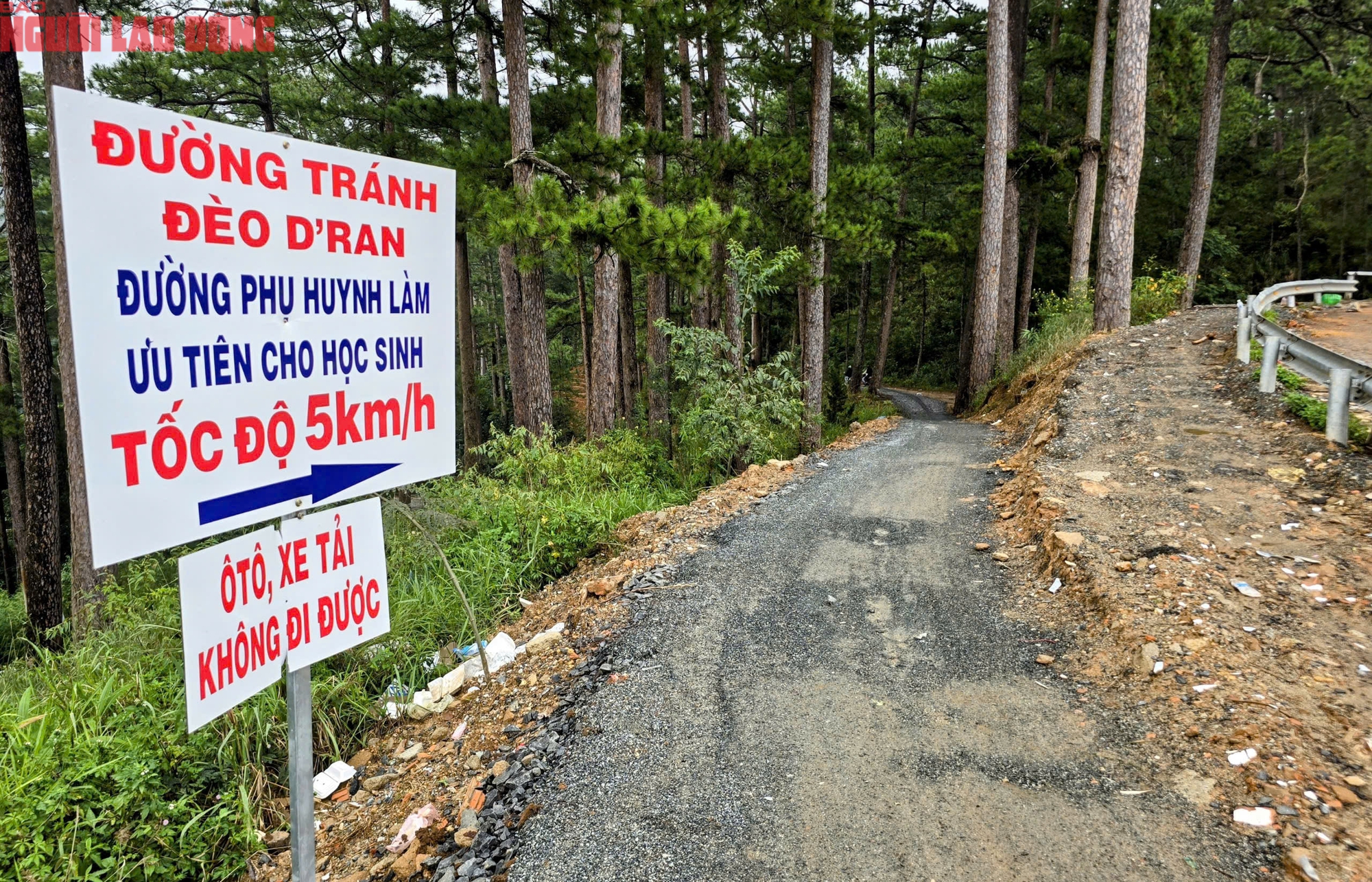 Hiện trạng đèo Damp;#39;ran nối Lâm Đồng - Khánh Hoà sau gần 1 tháng sửa chữa - 8