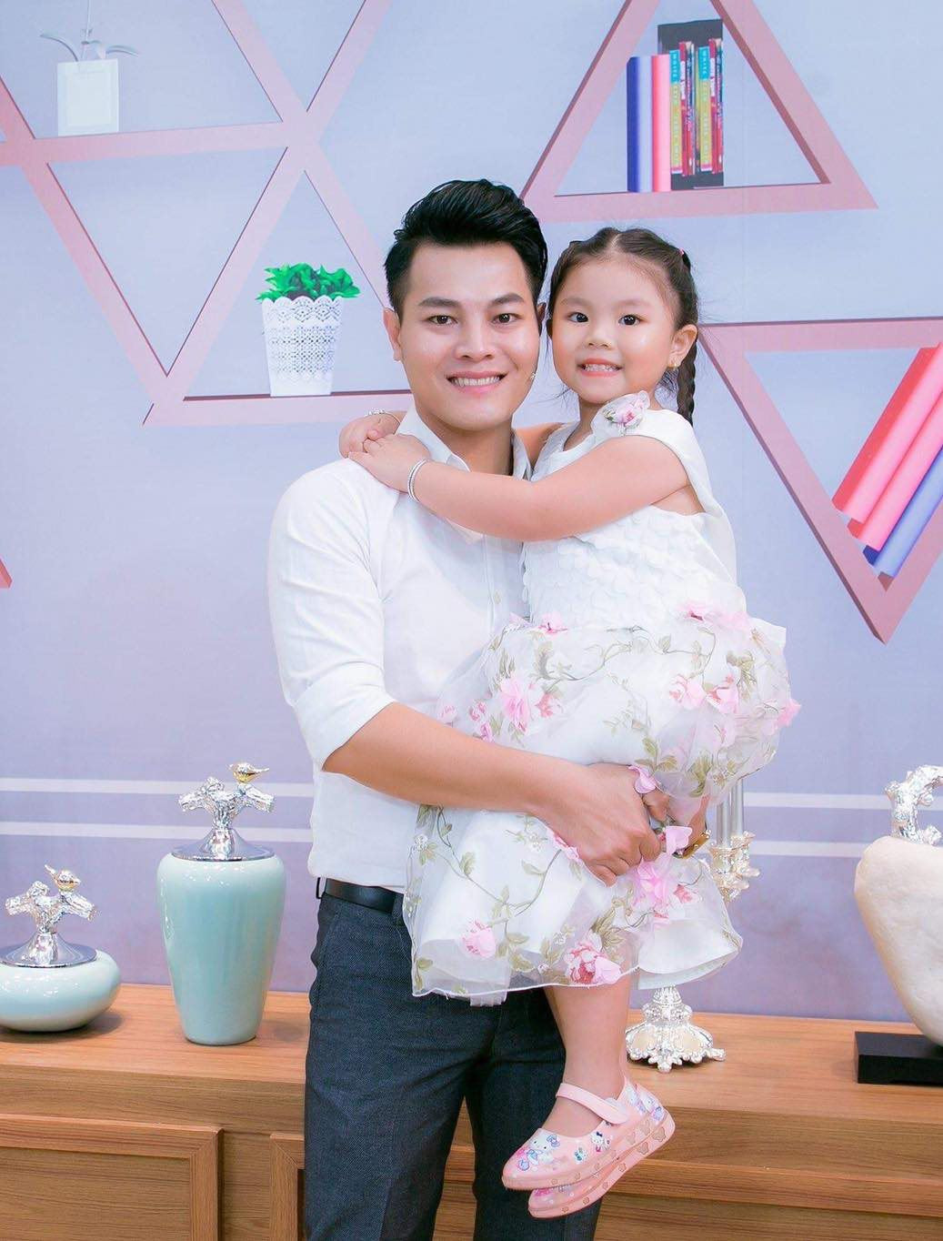 Trái ngọt của Nhật Minh và Bình Tinh là bé Bella. Ảnh: FBNV