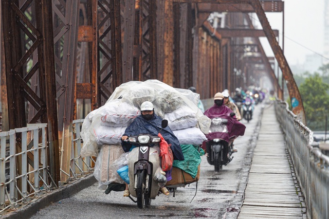 Miền Bắc rét kèm mưa nhỏ do không khí lạnh tăng cường.