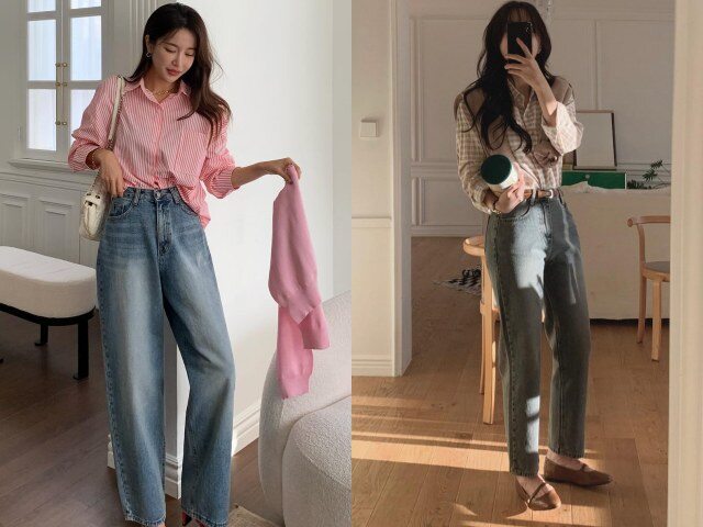Quần jeans ống đứng đúng là amp;#34;bí kípamp;#34; của dân công sở, 10 kiểu phối giúp chị em amp;#34;lên đờiamp;#34; trong vòng amp;#34;một nốt nhạcamp;#34; - 5