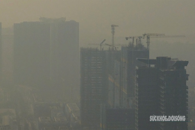 Có những thời điểm TP Hà Nội ô nhiễm nhất thế giới. Ảnh: Tuấn Anh
