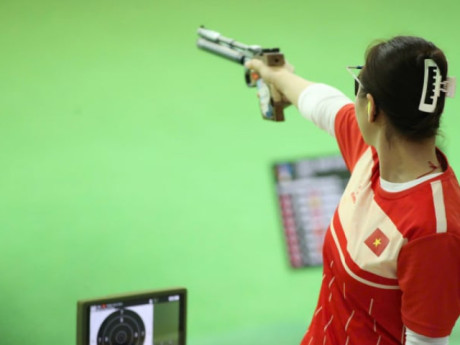 Chia sẻ của hot girl bắn súng Trịnh Thu Vinh sau khi giành 2 huy chương vàng, phá 2 kỷ lục SEA Games 33
