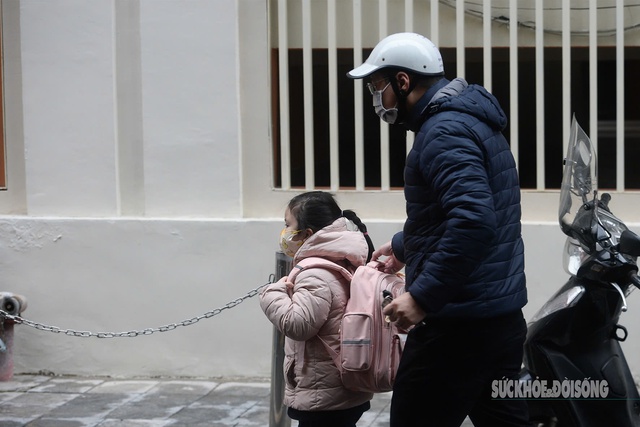 Miền Bắc rét buốt, trưa chiều hửng nắng. Ảnh: Tuấn Anh