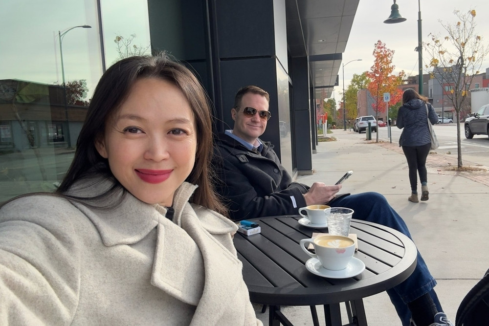 Gia đình siêu mẫu Ngọc Nga.