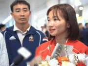 Clip Eva - Chia sẻ đầu tiên của 'cô gái vàng' điền kinh Nguyễn Thị Oanh khi về nước
