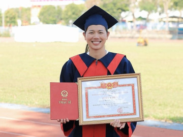 Ánh Viên tốt nghiệp thạc sĩ