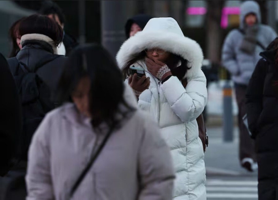 Ở Hàn Quốc thì ngày Đông Chí 2025 là 22/12, mặc dù nhiệt độ sáng sớm giảm nhưng ban ngày lại ấm hơn mức trung bình cùng thời điểm nhiều năm, theo Chosun. Ảnh: News1.