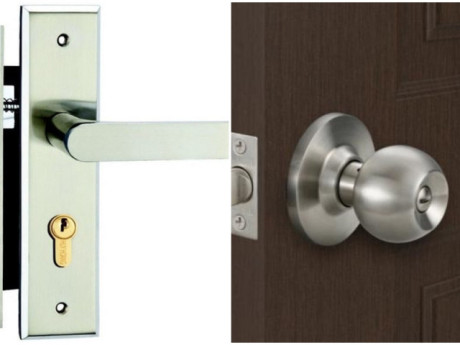 Nên chọn khóa tay nắm tròn hay khóa tay nắm gạt?